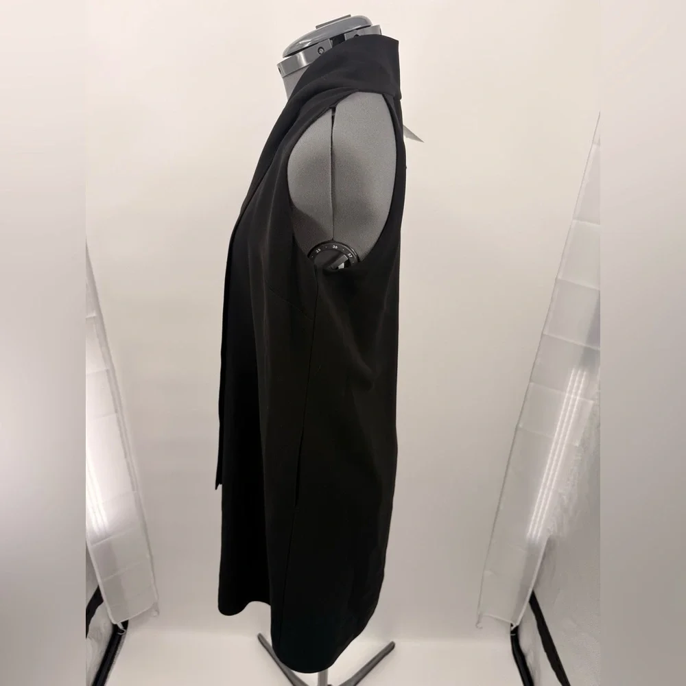 Lafayette 148 New York Chic Black Sleeveless Dress Size S NWT